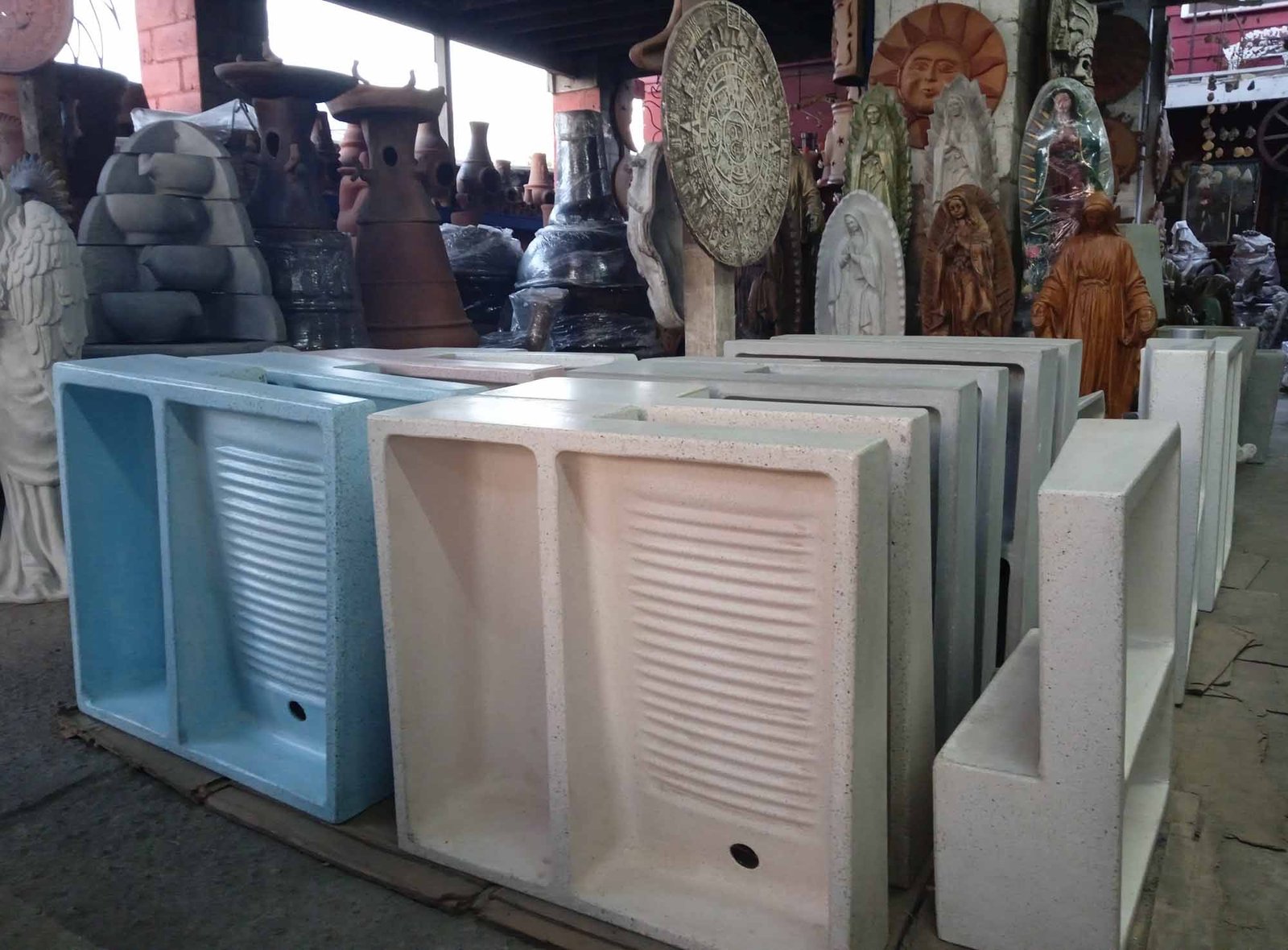 Lavaderos de cemento