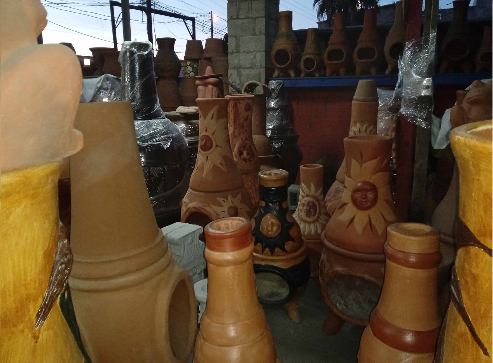 Chimeneas y hornos de barro