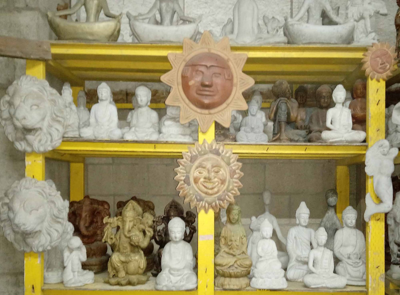 Articulos de pared, cemento y barro